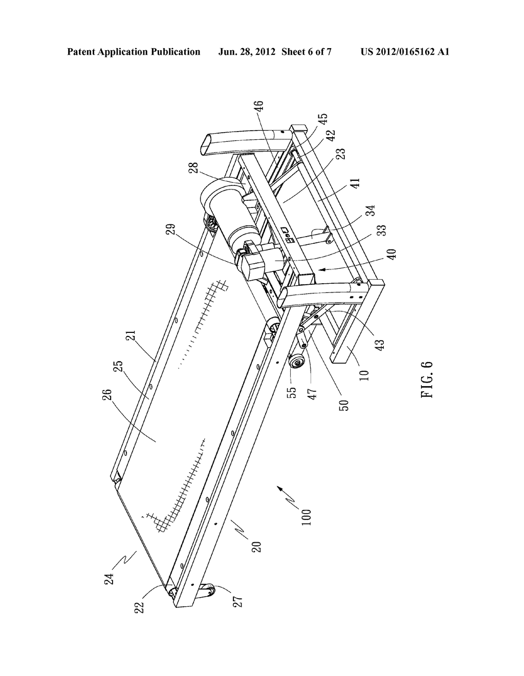 Apparatus for Pivoting a Platform of a Treadmill - diagram, schematic, and image 07