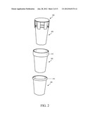 REPLACEABLE CONTAINER LINER, SYSTEMS AND METHODS THEREOF diagram and image