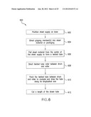 CENTER-FED DUNNAGE SYSTEM FEED AND CUTTER diagram and image