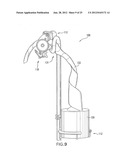 CENTER-FED DUNNAGE SYSTEM FEED AND CUTTER diagram and image