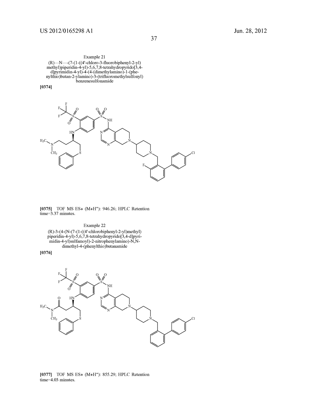 SULFONAMIDE COMPOUNDS - diagram, schematic, and image 38