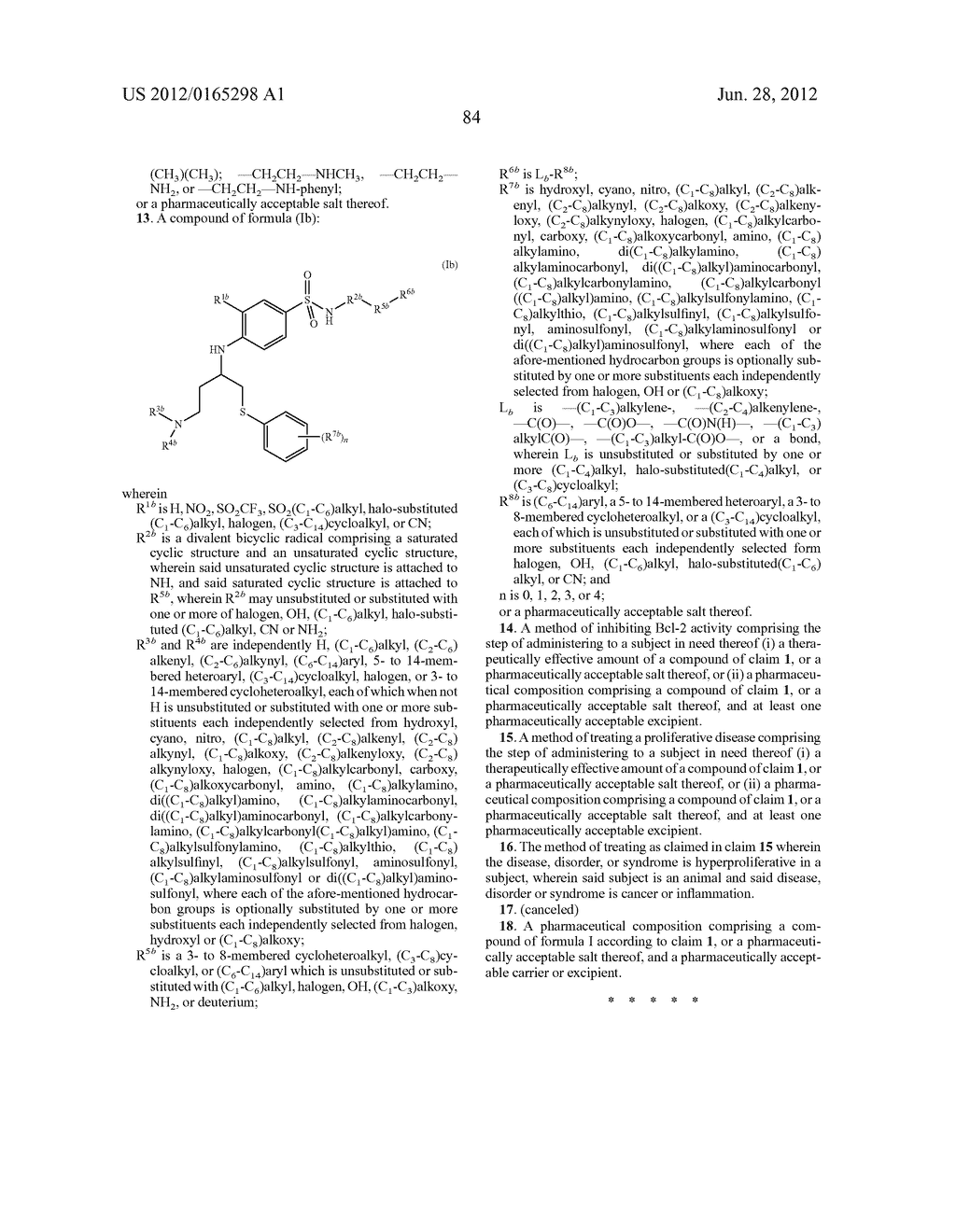 SULFONAMIDE COMPOUNDS - diagram, schematic, and image 85