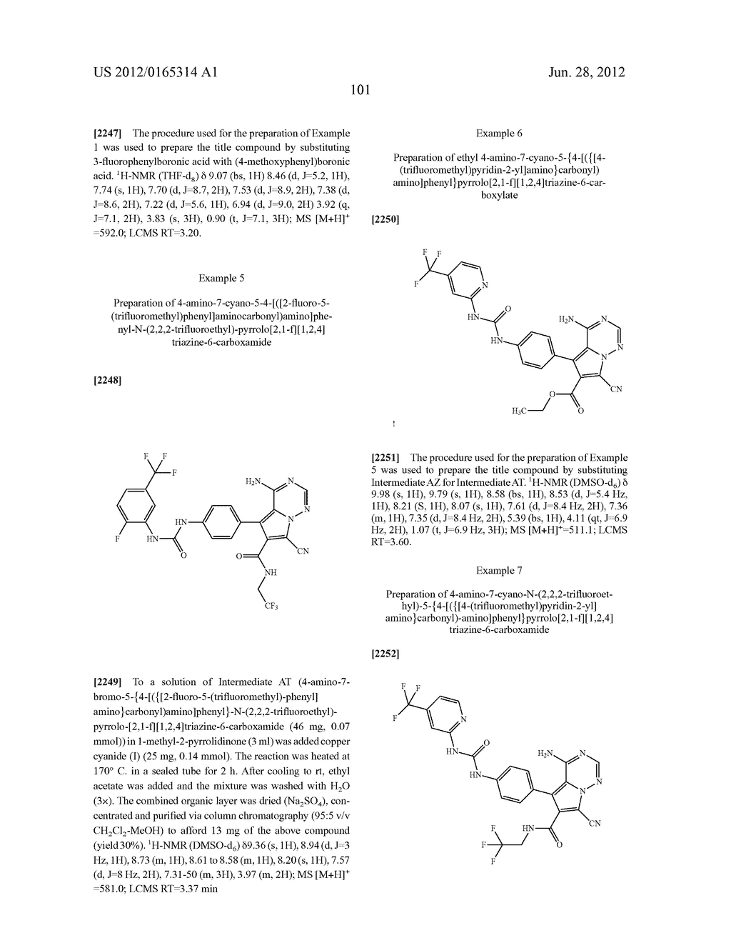 SUBSTITUTED 4-AMINO-PYRROLOTRIAZINE DERIVATIVES USEFUL FOR TREATING     HYPER-PROLIFERATIVE DISORDERS AND DISEASES ASSOCIATED WITH ANGIOGENESIS - diagram, schematic, and image 102