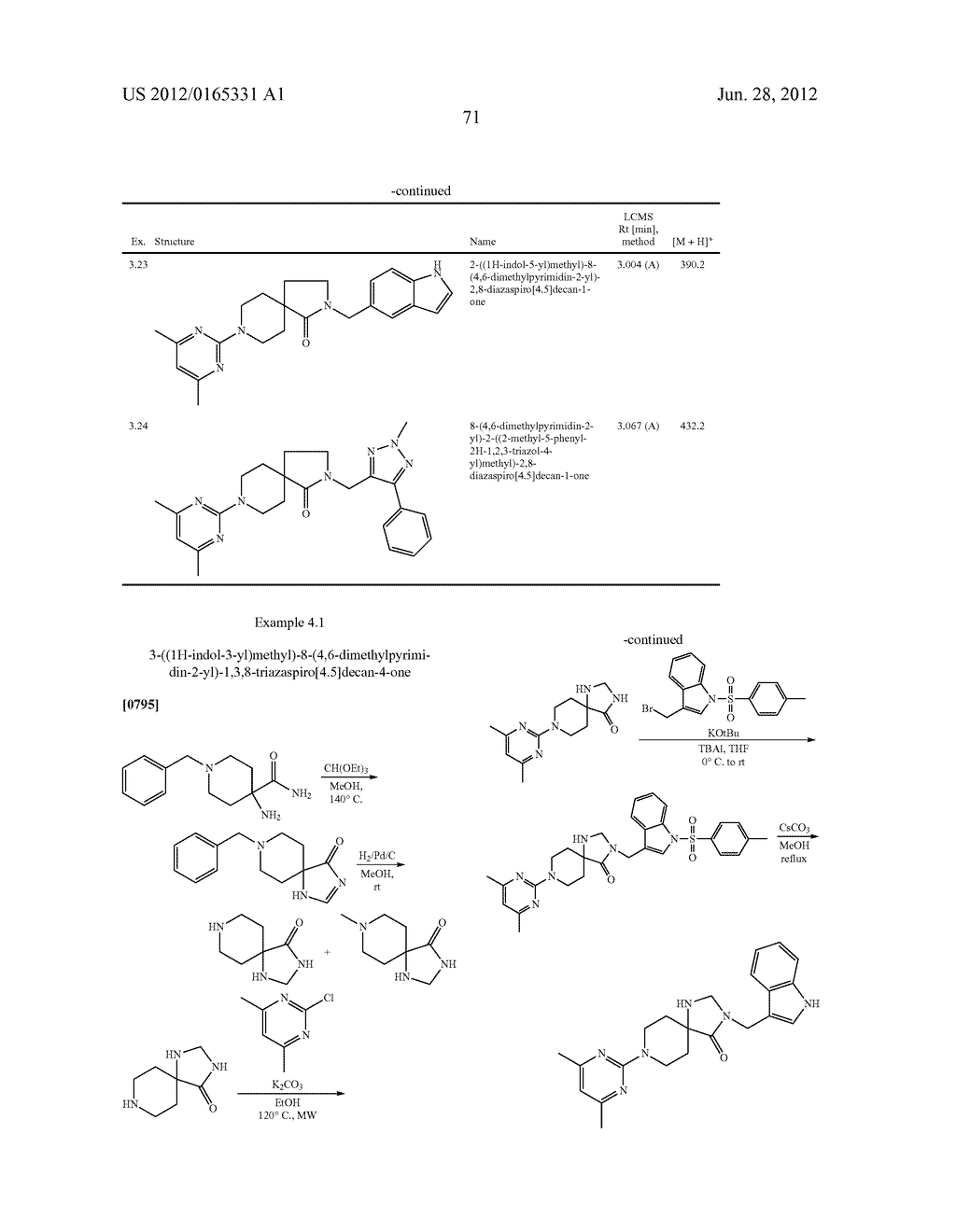 Di/tri-aza-spiro-C9-C11alkanes - diagram, schematic, and image 72