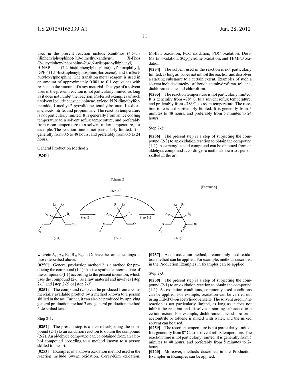 CYCLOPROPANE DERIVATIVES - diagram, schematic, and image 12