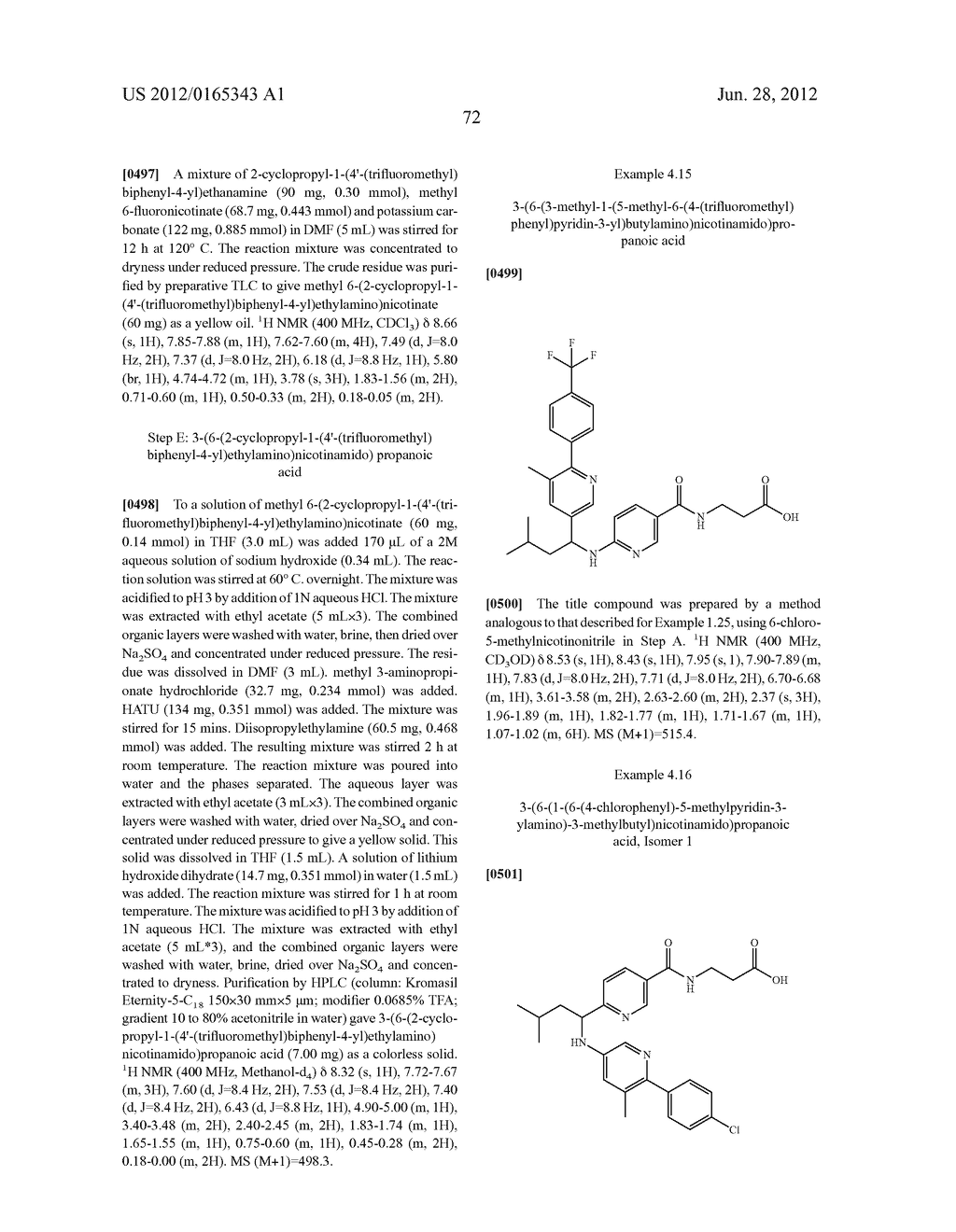 Glucagon Receptor Modulators - diagram, schematic, and image 73