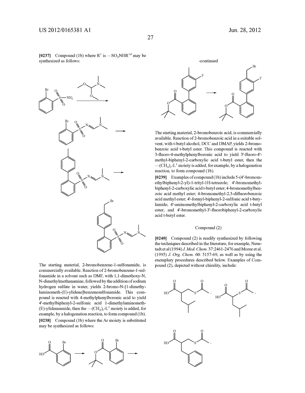 DUAL-ACTING IMIDAZOLE ANTIHYPERTENSIVE AGENTS - diagram, schematic, and image 28