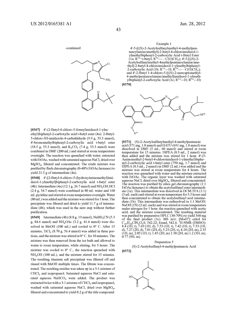 DUAL-ACTING IMIDAZOLE ANTIHYPERTENSIVE AGENTS - diagram, schematic, and image 44