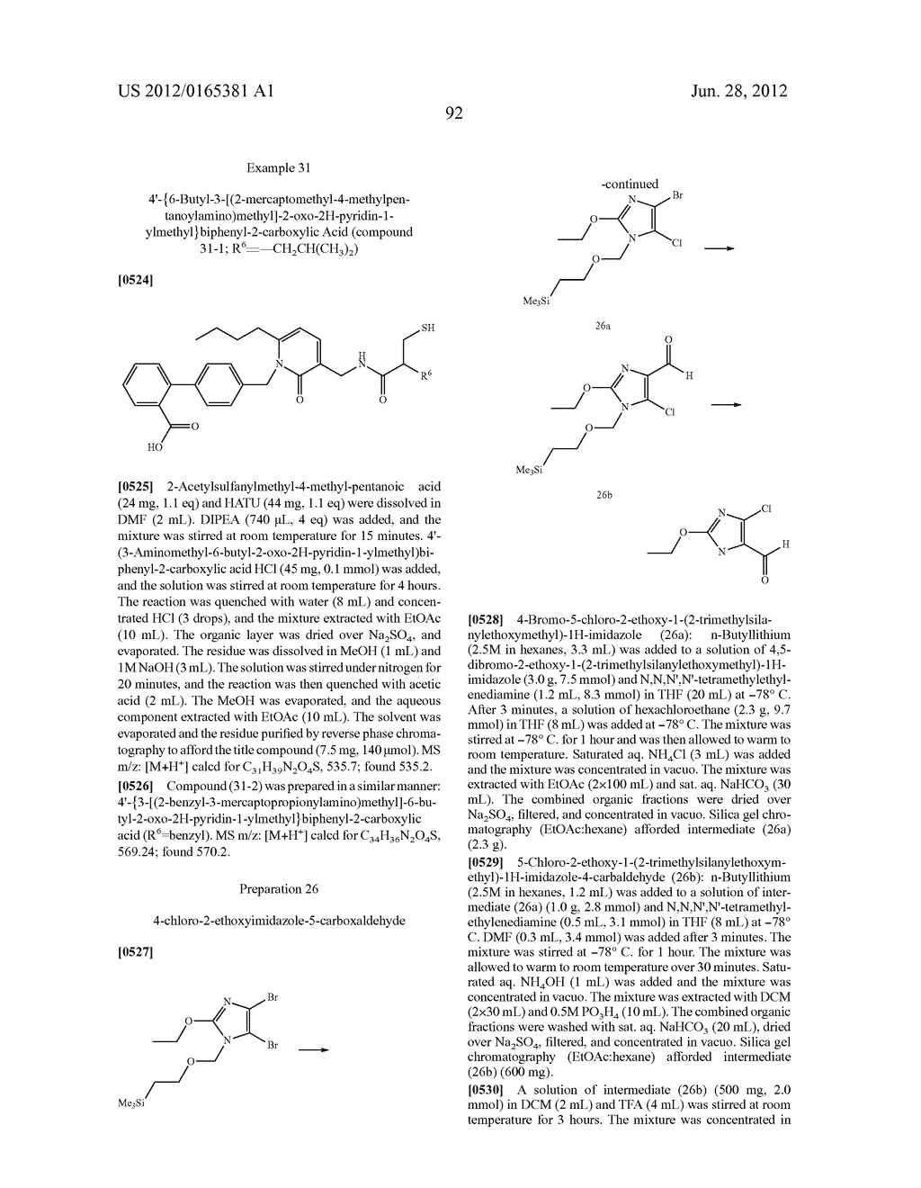 DUAL-ACTING IMIDAZOLE ANTIHYPERTENSIVE AGENTS - diagram, schematic, and image 93