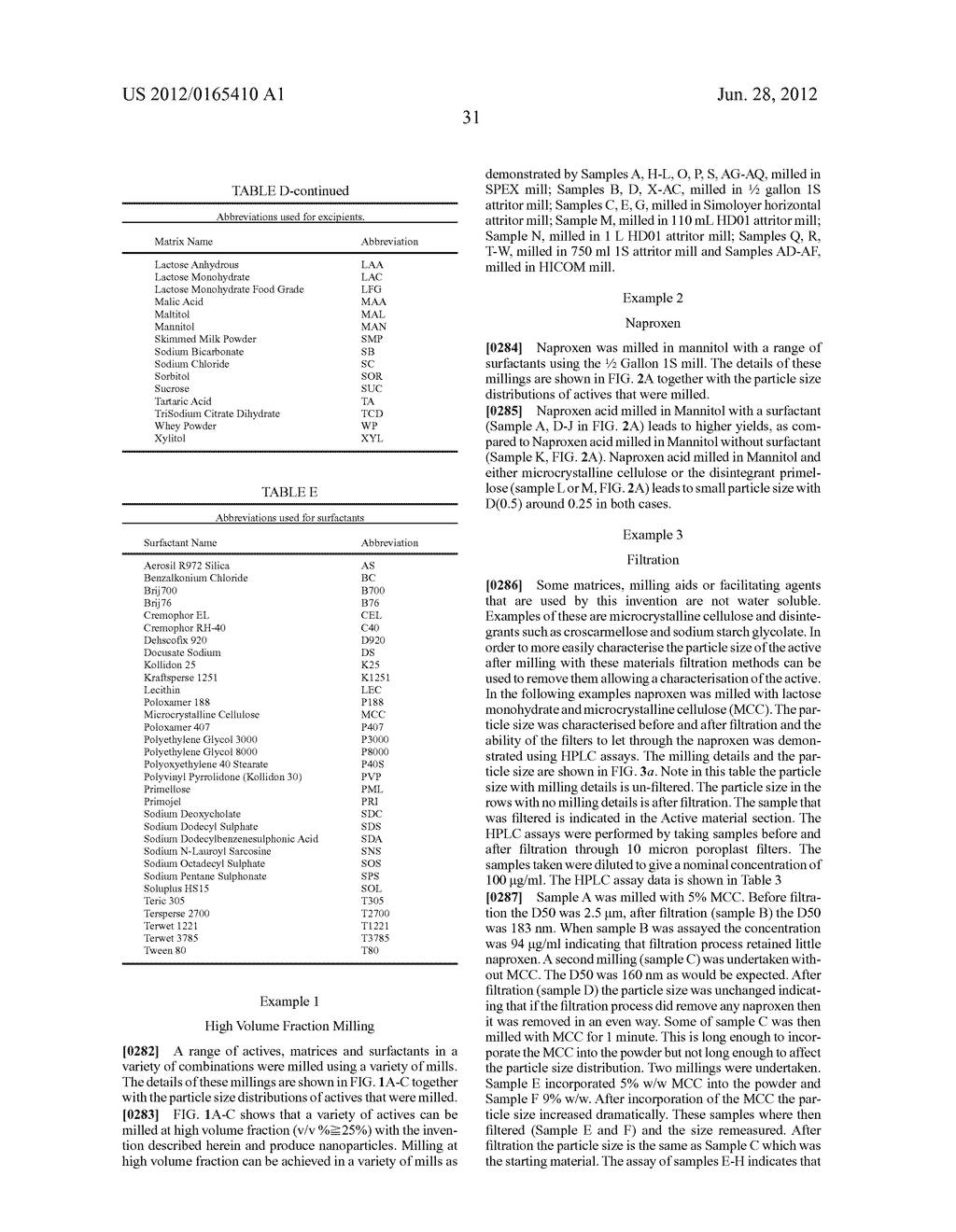 PRODUCTION OF ENCAPSULATED NANOPARTICLES AT HIGH VOLUME FRACTIONS - diagram, schematic, and image 37