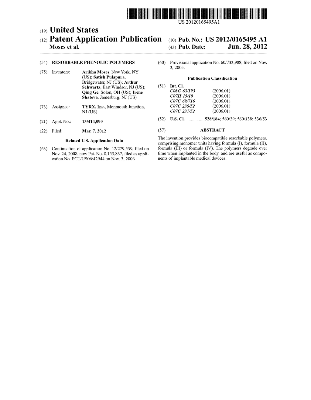 RESORBABLE PHENOLIC POLYMERS - diagram, schematic, and image 01