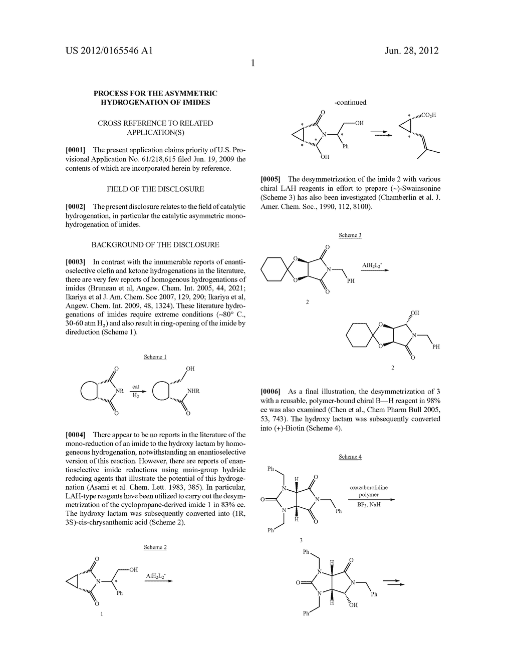 PROCESS FOR THE ASYMMETRIC HYDROGENATION OF IMIDES - diagram, schematic, and image 03