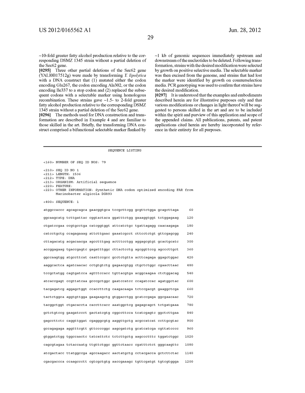 GENE DISRUPTANTS PRODUCING FATTY ACYL-COA DERIVATIVES - diagram, schematic, and image 32