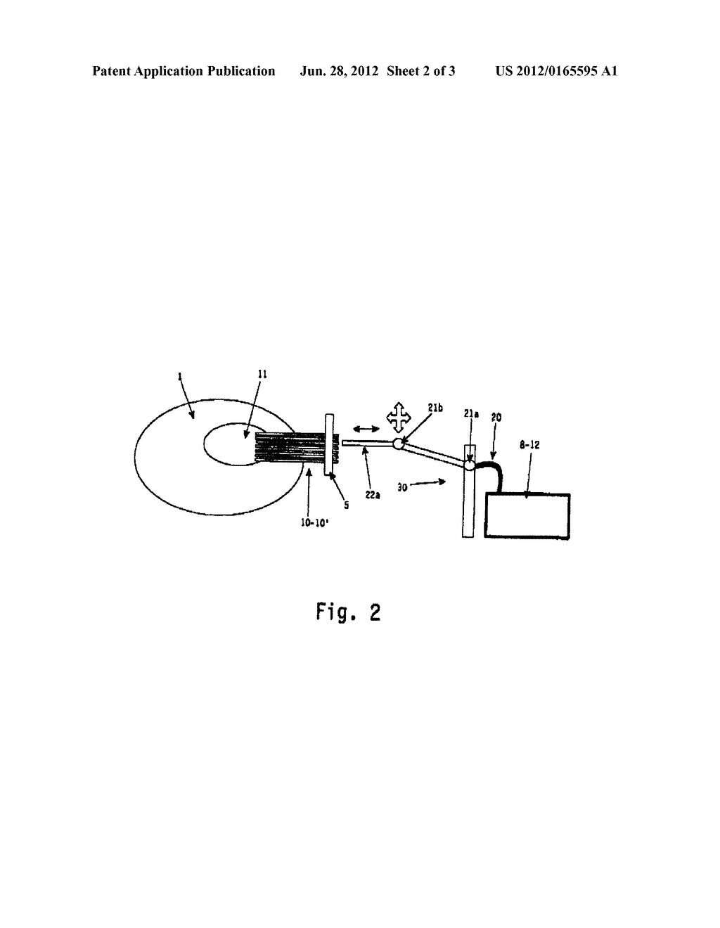 METHOD FOR IDENTIFYING THE LOCATION AT LEAST ONE TREATMENT CHANNEL FROM A     GROUP OF A PLURALITY OF TREATMENT CHANNELS AS WELL AS A SYSTEM FOR     EFFECTING RADIATION TREATMENT ON A PRE-SELECTED ANATOMICAL PORTION OF AN     ANIMAL BODY - diagram, schematic, and image 03