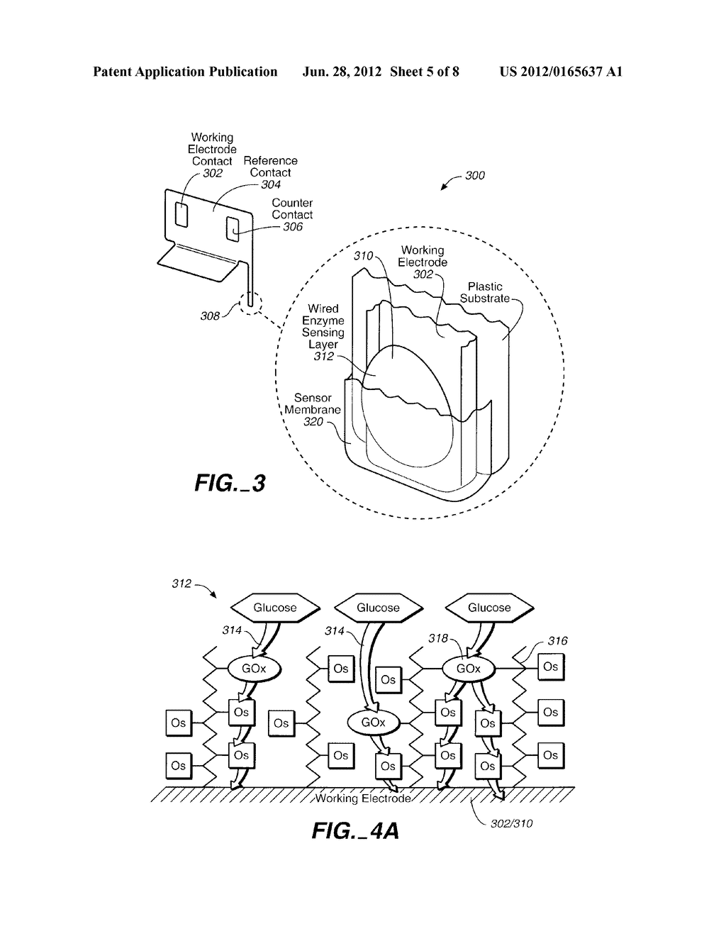 Method of Calibrating an Analyte-Measurement Device, and Associated     Methods, Devices and Systems - diagram, schematic, and image 06