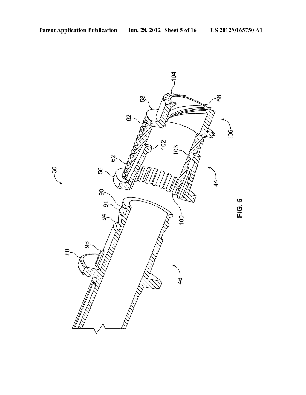 Drug Delivery Device Inner Housing Having Helical Spline - diagram, schematic, and image 06