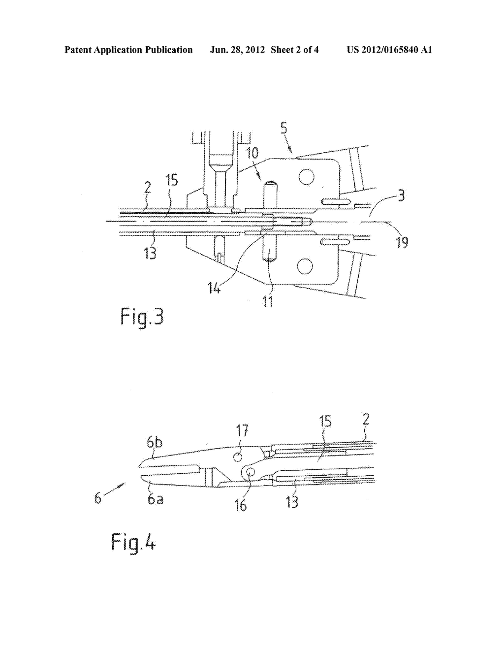 Medical needle holder - diagram, schematic, and image 03