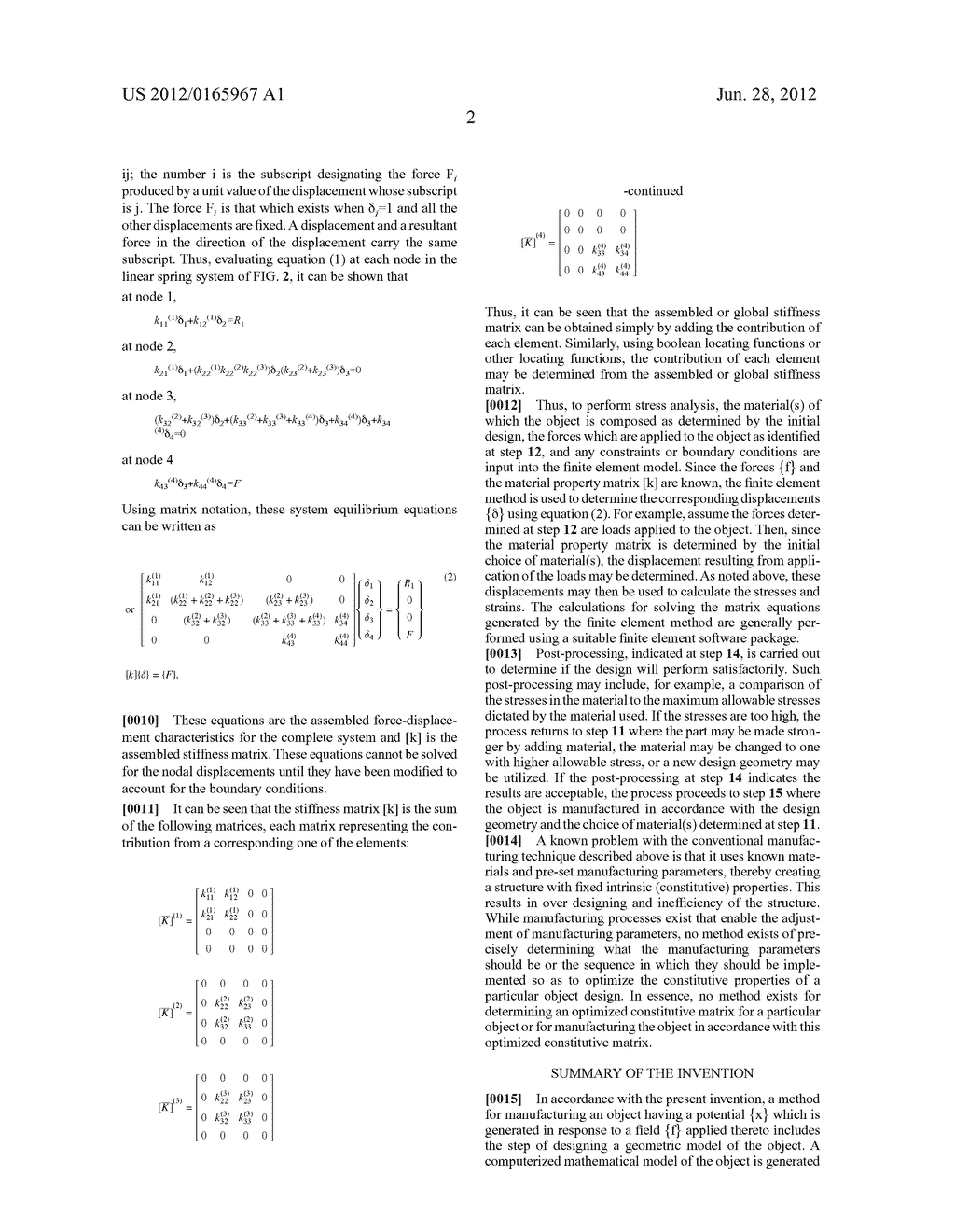 METHODS AND APPARATUS FOR MANUFACTURING OBJECTS HAVING OPTIMIZED RESPONSE     CHARACTERISTICS - diagram, schematic, and image 14