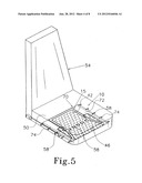 SENSOR PAD FOR CONTROLLING AIRBAG DEPLOYMENT AND ASSOCIATED SUPPORT diagram and image