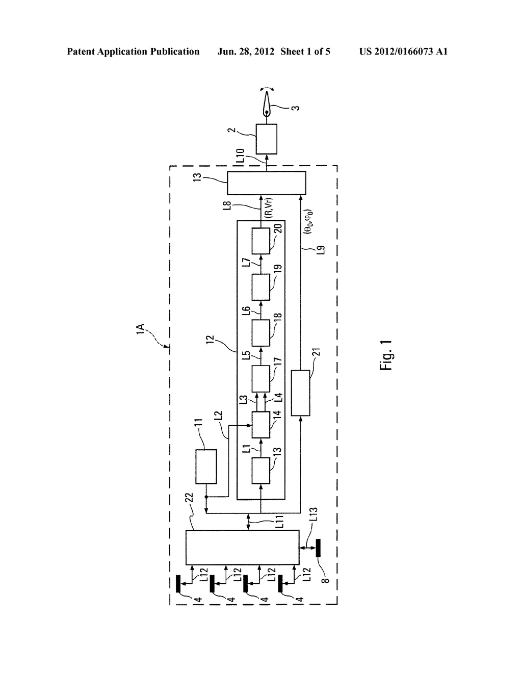 METHOD AND SYSTEM FOR AVOIDING AN INTERCEPTING VEHICLE BY AN AIRBORNE     MOVING BODY - diagram, schematic, and image 02