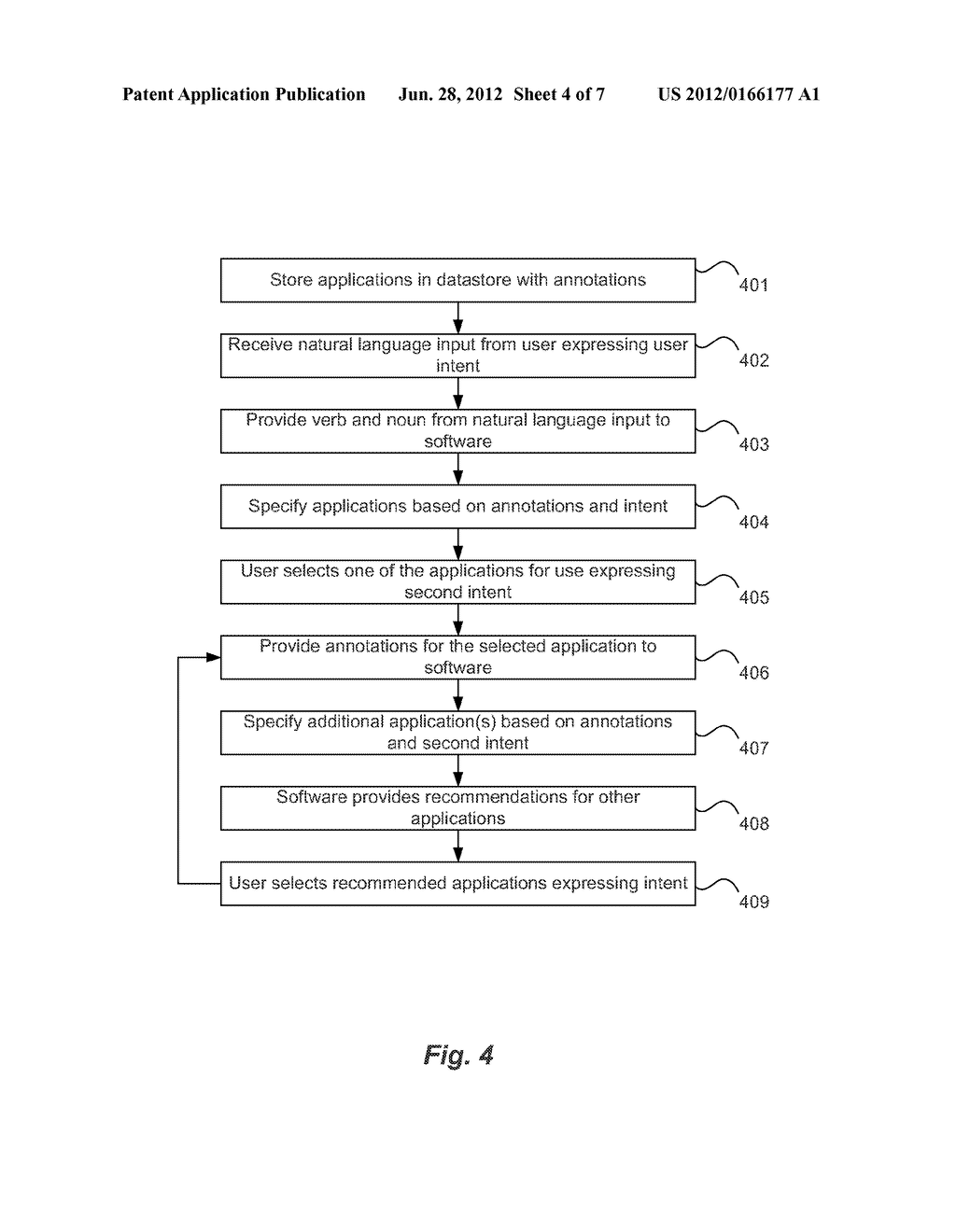 SYSTEMS AND METHODS FOR ACCESSING APPLICATIONS BASED ON USER INTENT     MODELING - diagram, schematic, and image 05