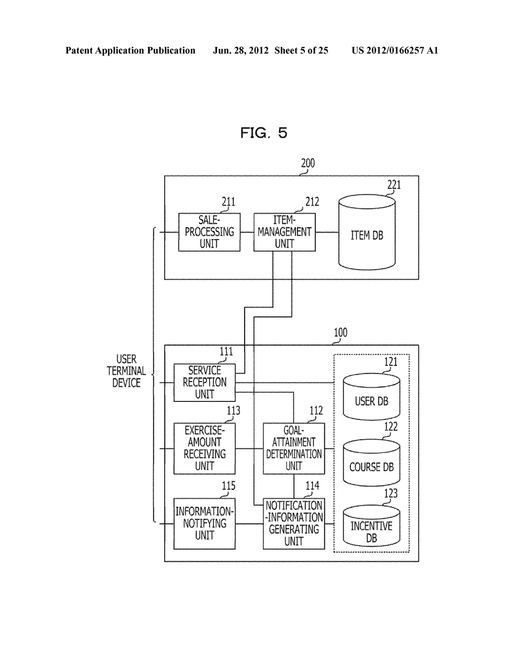 EXERCISE MANAGEMENT APPARATUS, EXERCISE MANAGEMENT METHOD, AND RECORDING     MEDIUM - diagram, schematic, and image 06