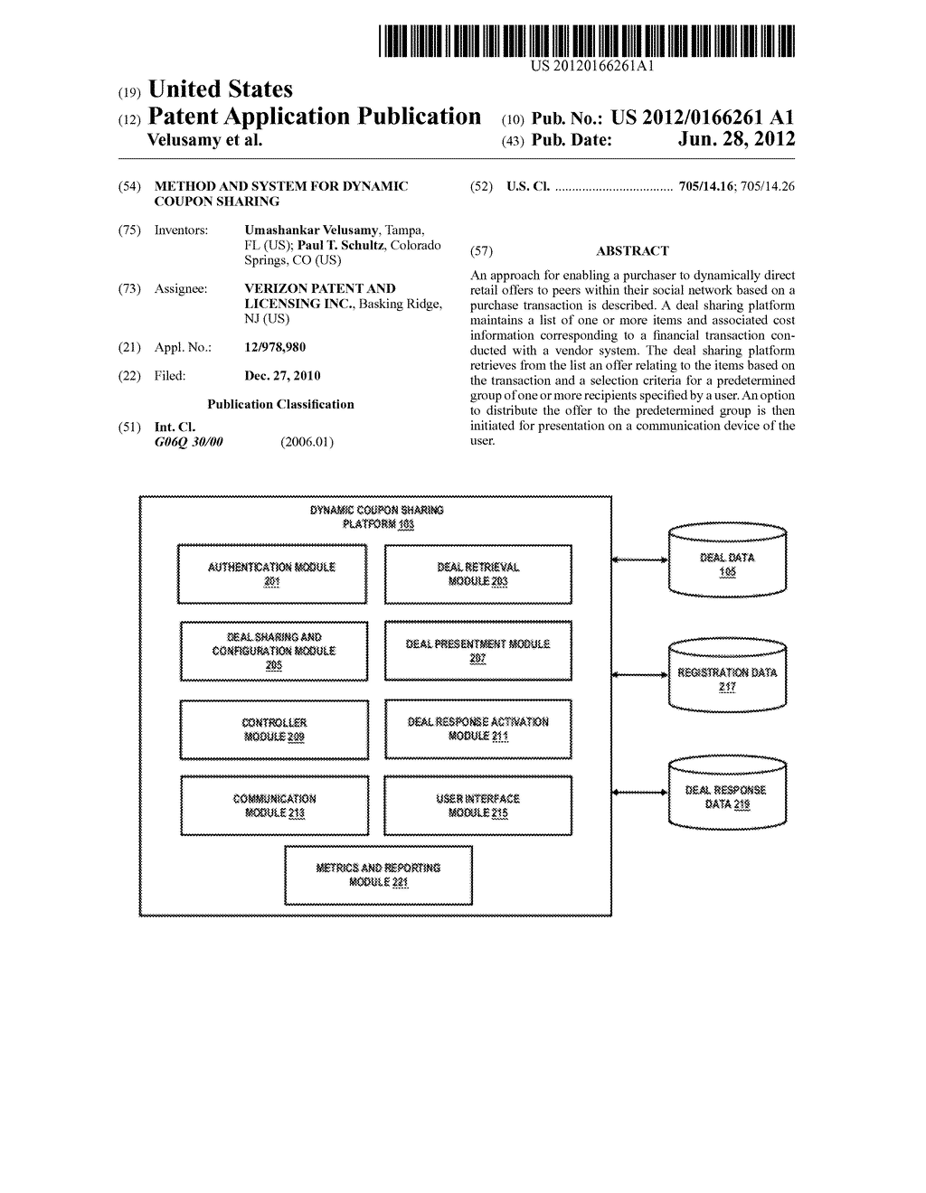 METHOD AND SYSTEM FOR DYNAMIC COUPON SHARING - diagram, schematic, and image 01