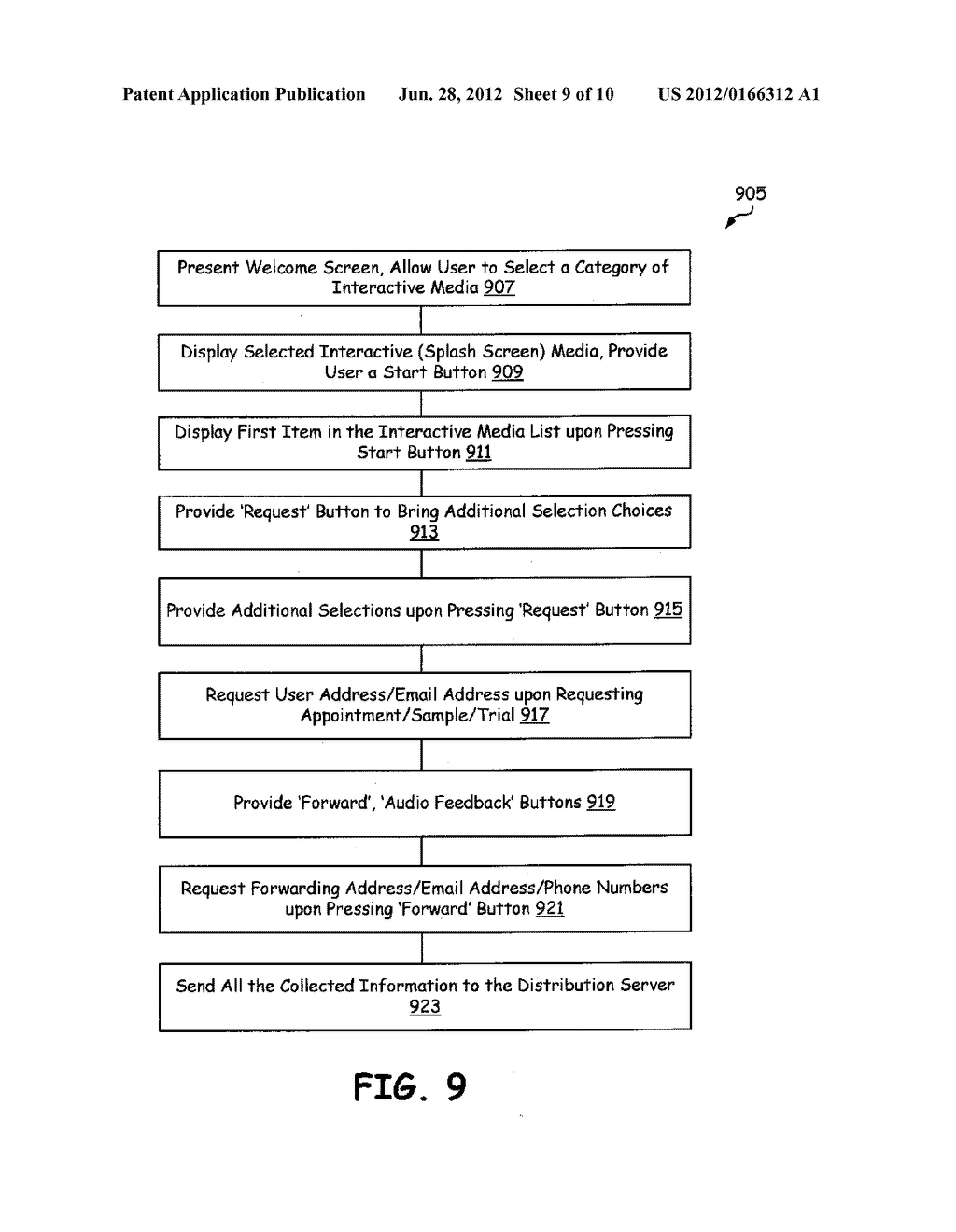 MOBILE DEVICE THAT PRESENTS INTERACTIVE MEDIA AND PROCESSES USER RESPONSE - diagram, schematic, and image 10