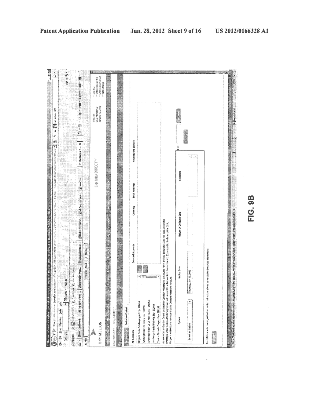 SYSTEM AND METHOD FOR MANAGING RETURN OF COLLATERAL IN A SECURED     TRANSACTION - diagram, schematic, and image 10