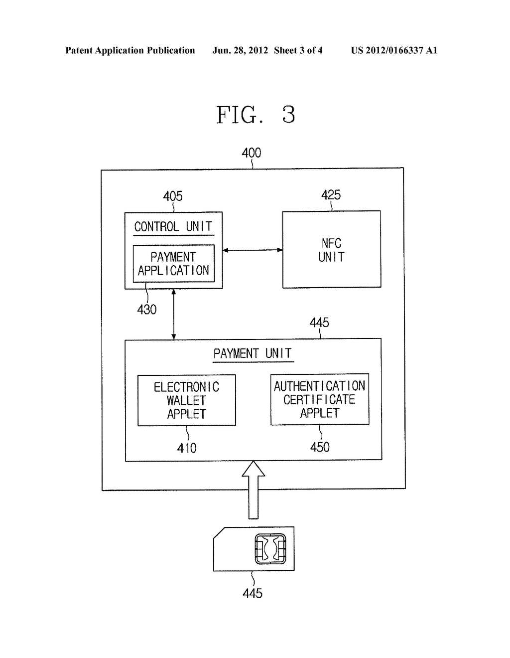 NEAR FIELD COMMUNICATION TERMINAL FOR PERFORMING SECURE PAYMENT AND SECURE     PAYMENT METHOD USING THE SAME - diagram, schematic, and image 04