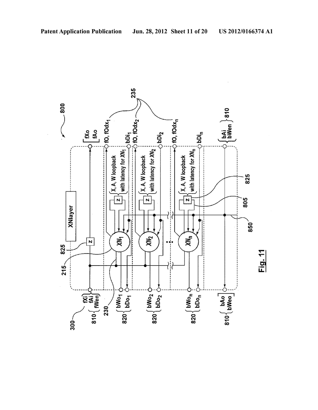 ARCHITECTURE, SYSTEM AND METHOD FOR ARTIFICIAL NEURAL NETWORK     IMPLEMENTATION - diagram, schematic, and image 12