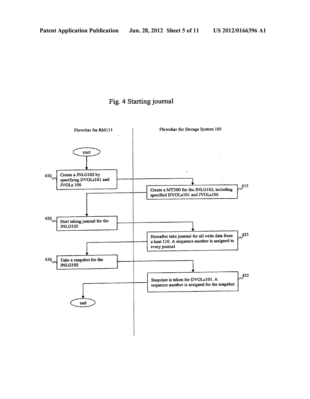 METHOD AND APPARATUS FOR DATA RECOVERY USING STORAGE BASED JOURNALING - diagram, schematic, and image 06