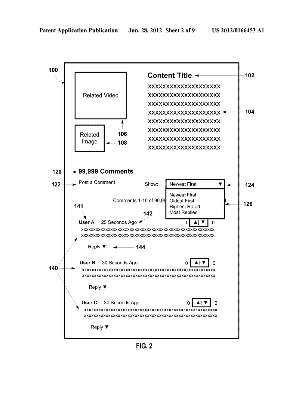 SYSTEM AND METHOD FOR SOCIAL FILTERING OF COMMENTS - diagram, schematic, and image 03