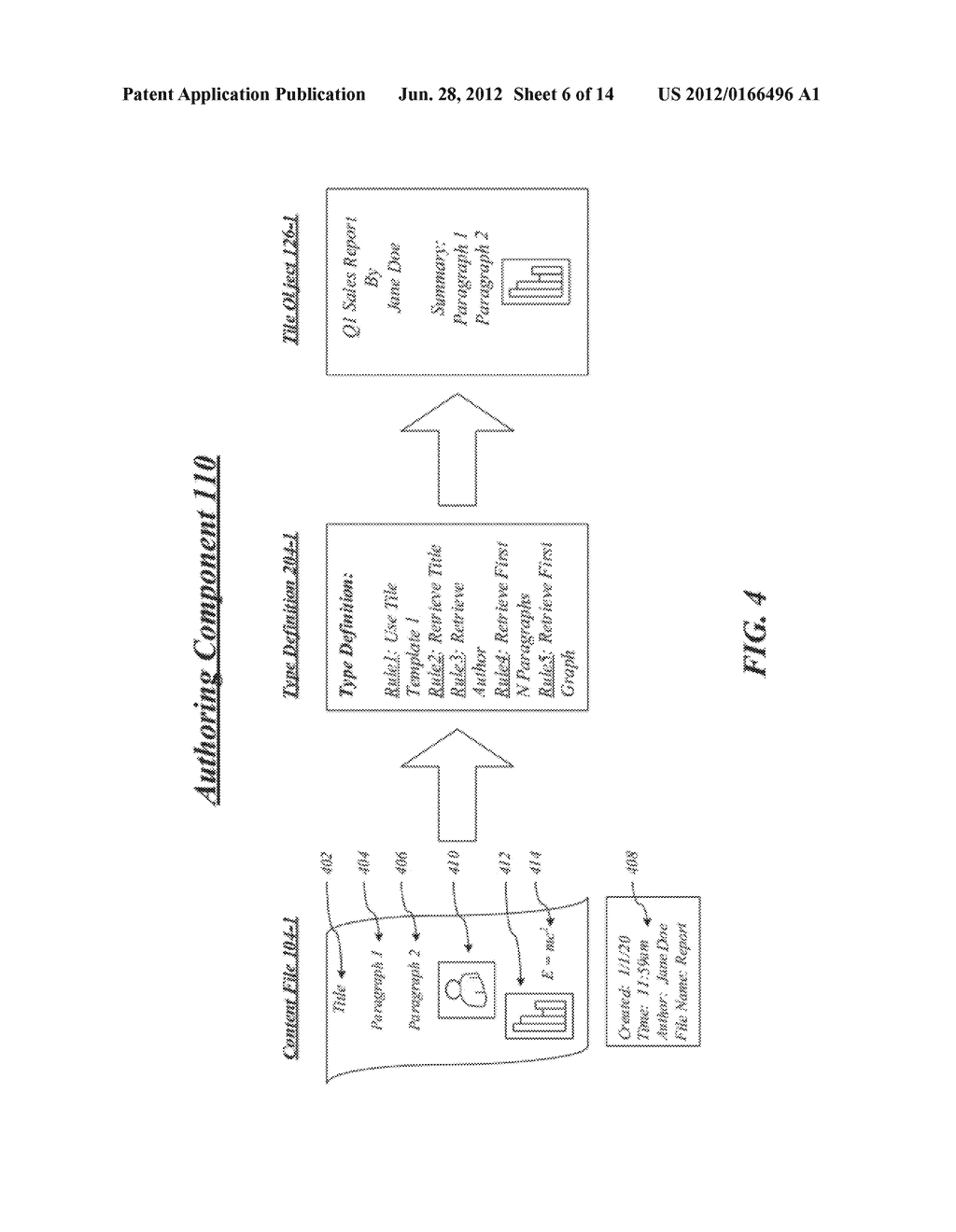 TECHNIQUES FOR GENERATING CUSTOM OBJECTS REPRESENTING CONTENT FILES - diagram, schematic, and image 07