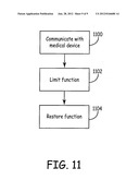 APPLICATION LIMITATIONS FOR A MEDICAL COMMUNICATION MODULE AND HOST DEVICE diagram and image