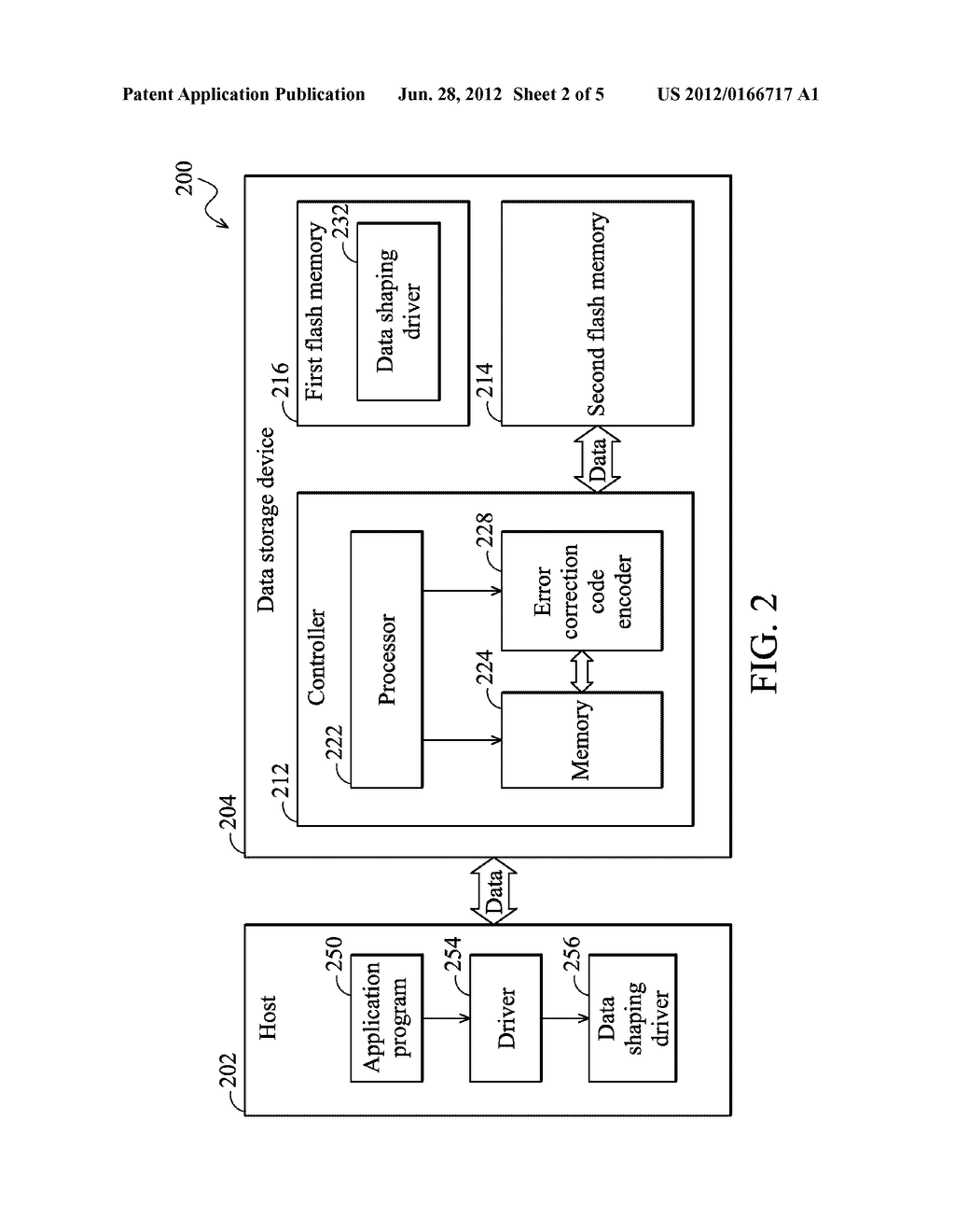 Data Storage Device and Operation Method Thereof - diagram, schematic, and image 03