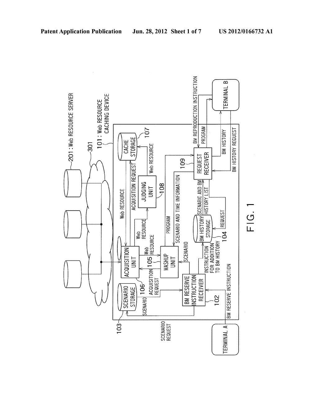 CONTENT CACHING DEVICE, CONTENT CACHING METHOD, AND COMPUTER READABLE     MEDIUM - diagram, schematic, and image 02