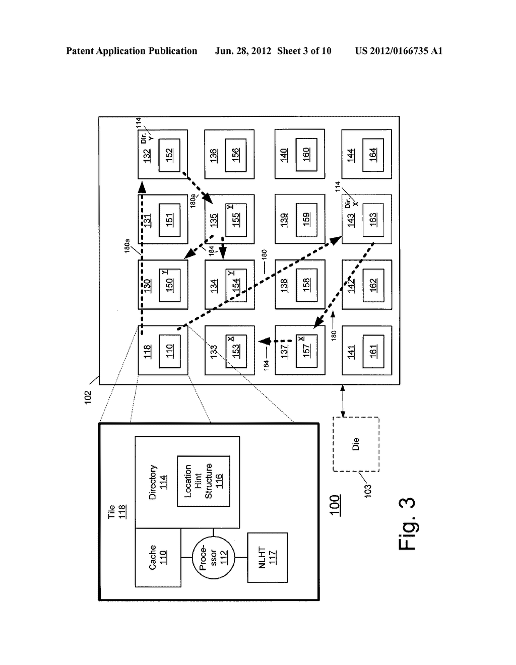 DATA STORAGE AND ACCESS IN MULTI-CORE PROCESSOR ARCHITECTURES - diagram, schematic, and image 04