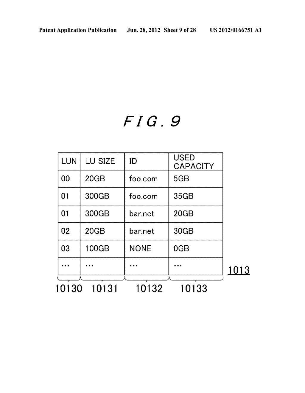 STORAGE APPARATUS AND STORAGE MANAGEMENT METHOD - diagram, schematic, and image 10