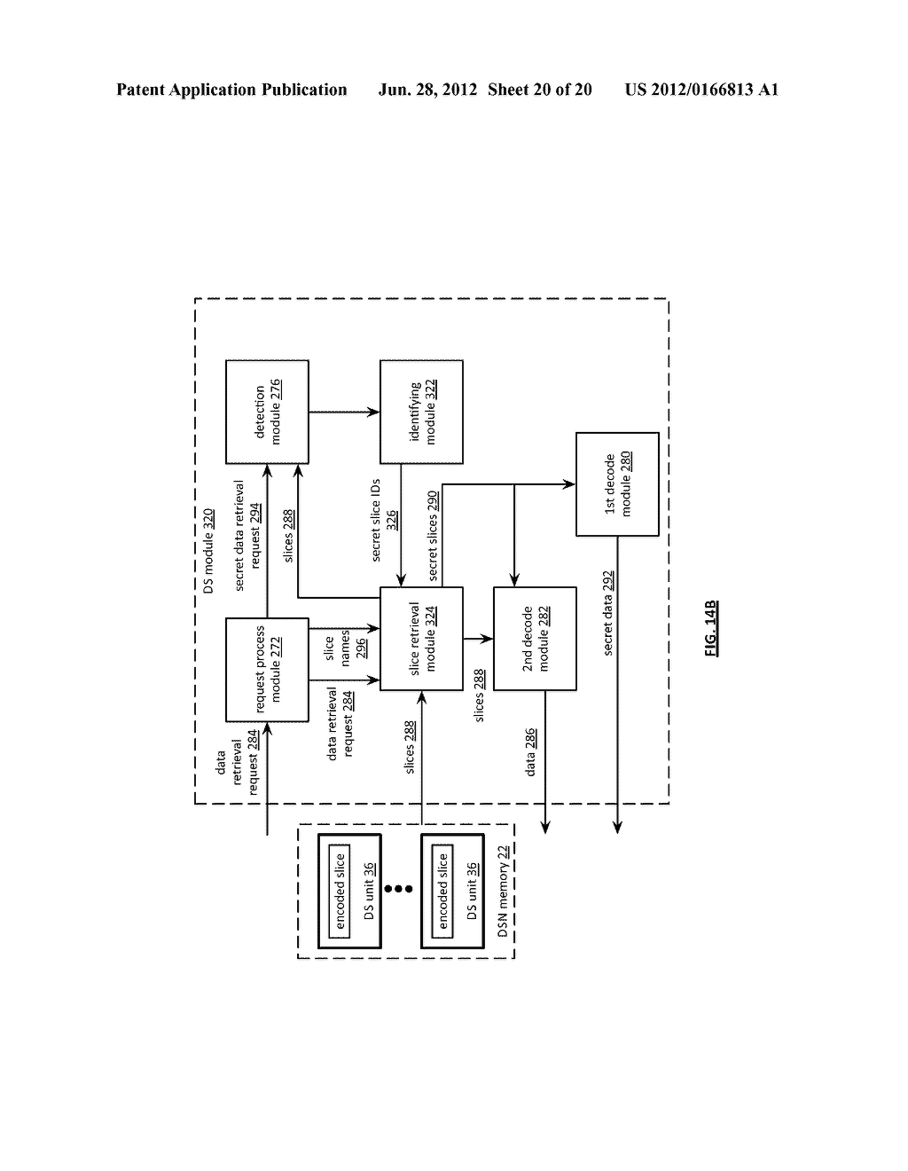 REPRODUCING DATA FROM OBFUSCATED DATA RETRIEVED FROM A DISPERSED STORAGE     NETWORK - diagram, schematic, and image 21