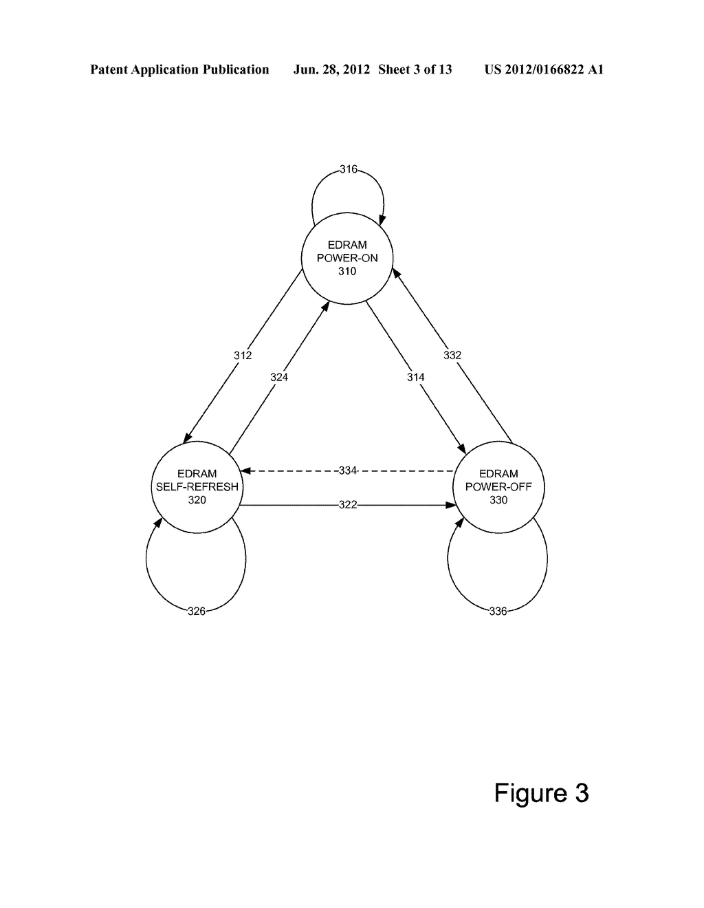 MECHANISMS FOR ENABLING POWER MANAGEMENT OF  EMBEDDED DYNAMIC RANDOM     ACCESS MEMORY ON A SEMICONDUCTOR INTEGRATED CIRCUIT PACKAGE - diagram, schematic, and image 04