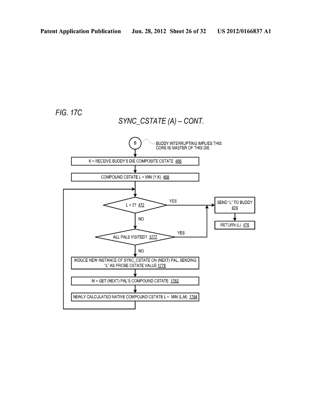 DECENTRALIZED POWER MANAGEMENT DISTRIBUTED AMONG MULTIPLE PROCESSOR CORES - diagram, schematic, and image 27