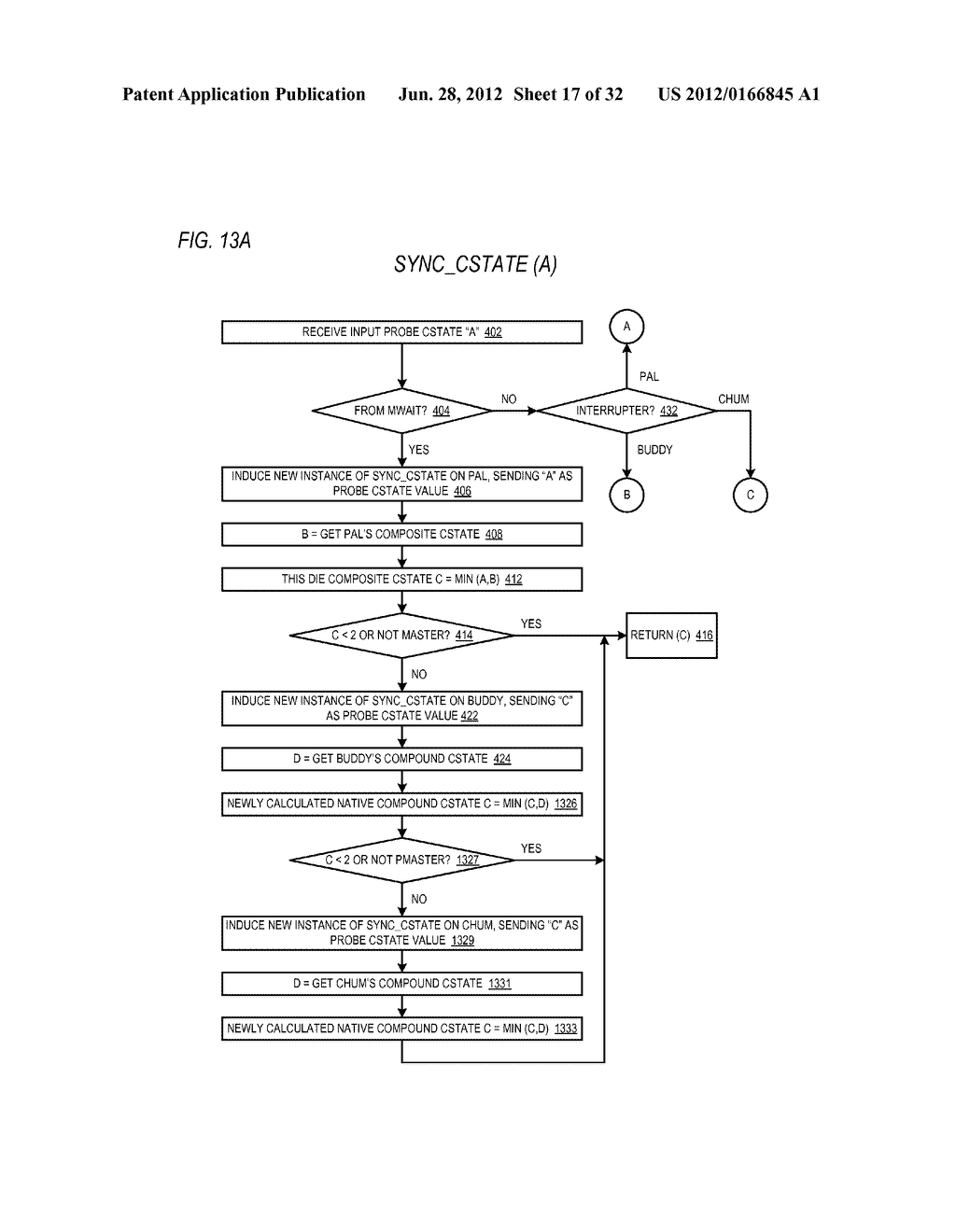 POWER STATE SYNCHRONIZATION IN A MULTI-CORE PROCESSOR - diagram, schematic, and image 18