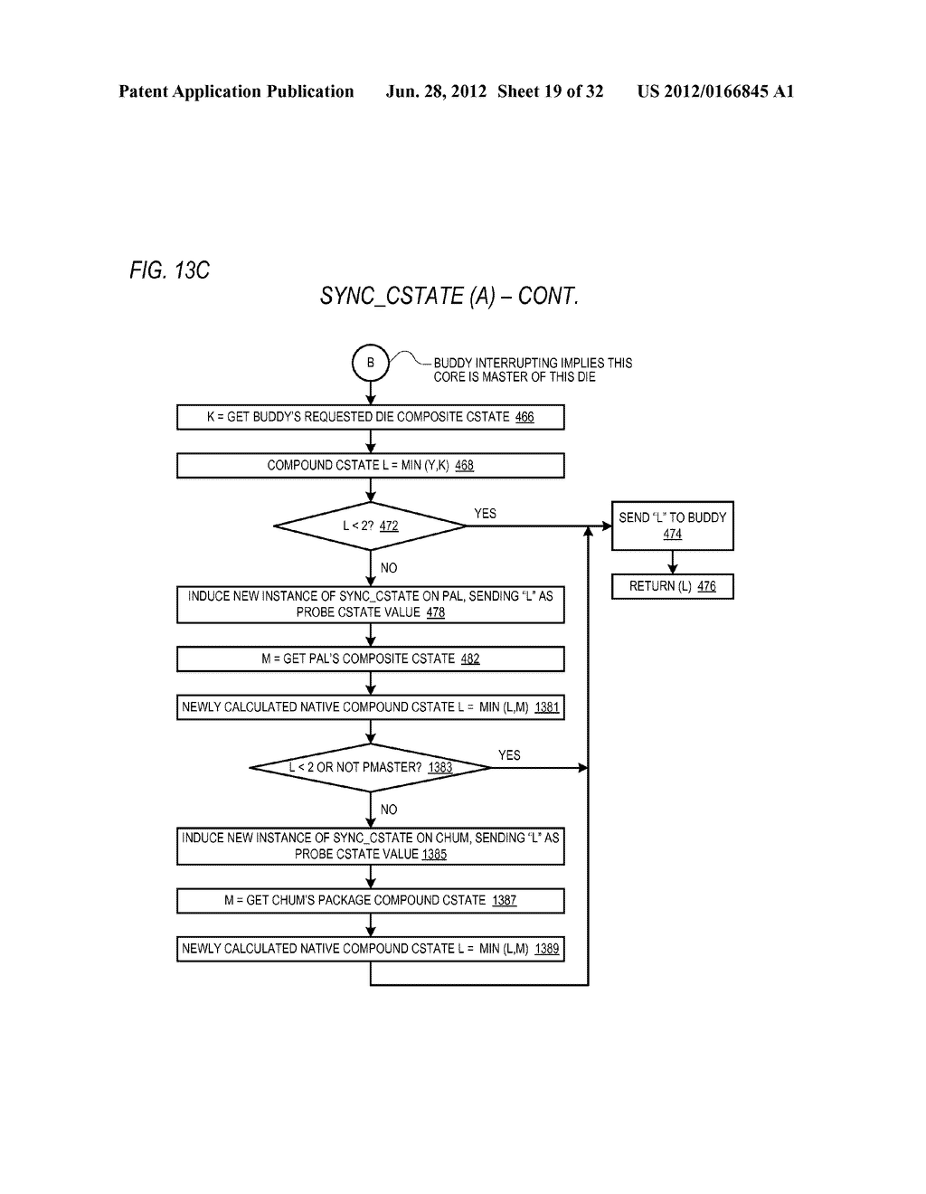 POWER STATE SYNCHRONIZATION IN A MULTI-CORE PROCESSOR - diagram, schematic, and image 20