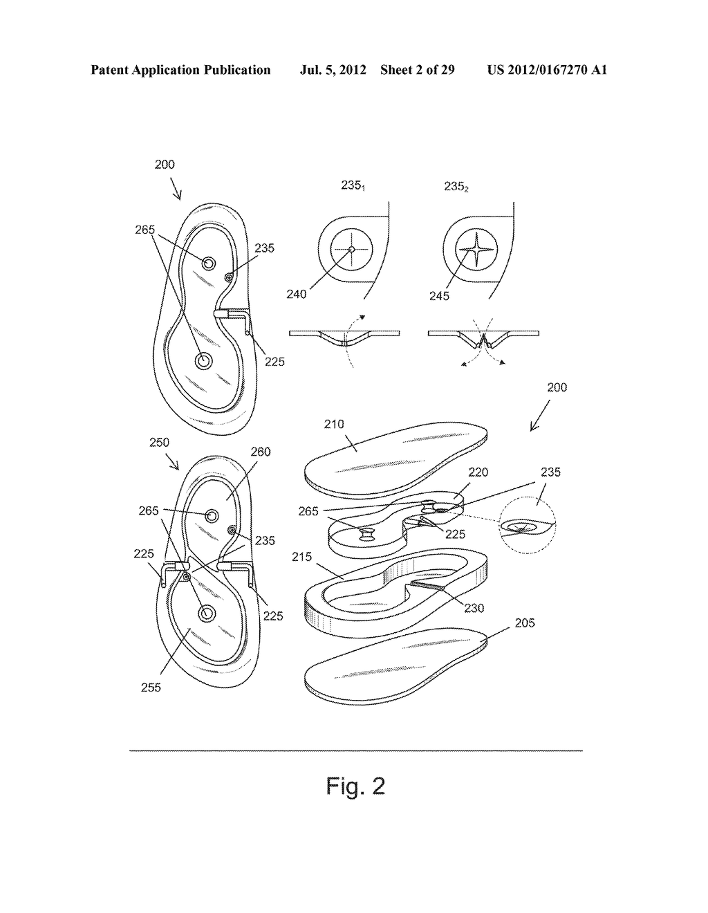 FOOTWEAR HAVING AIR-CONTROLLED ACTIVE ELEMENT - diagram, schematic, and image 03