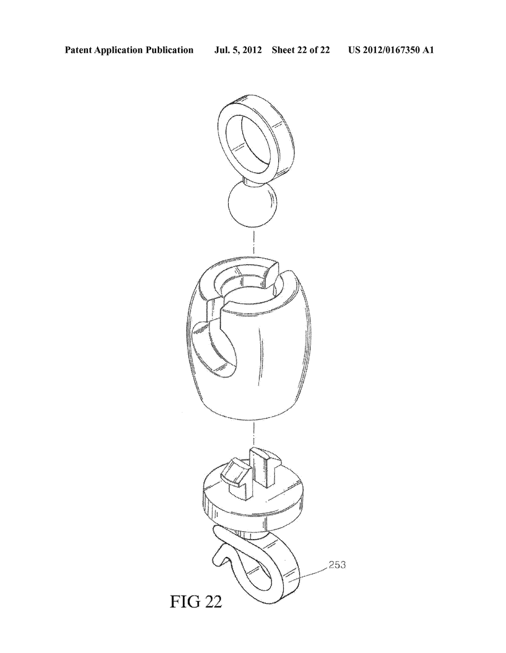 SAFETY RELEASE DEVICE FOR ROMAN BLIND PULL CORD - diagram, schematic, and image 23