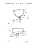 DEVICE FOR DETACHABLY FASTENING A CAMERA TO A CARRYING STRAP diagram and image