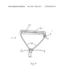 DEVICE FOR DETACHABLY FASTENING A CAMERA TO A CARRYING STRAP diagram and image