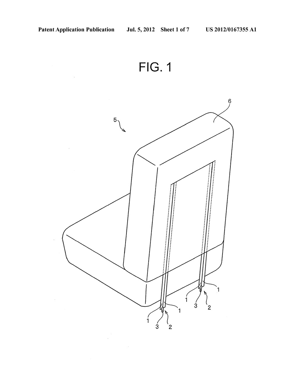 Fastener Stringer for Concealed Slide Fastener - diagram, schematic, and image 02