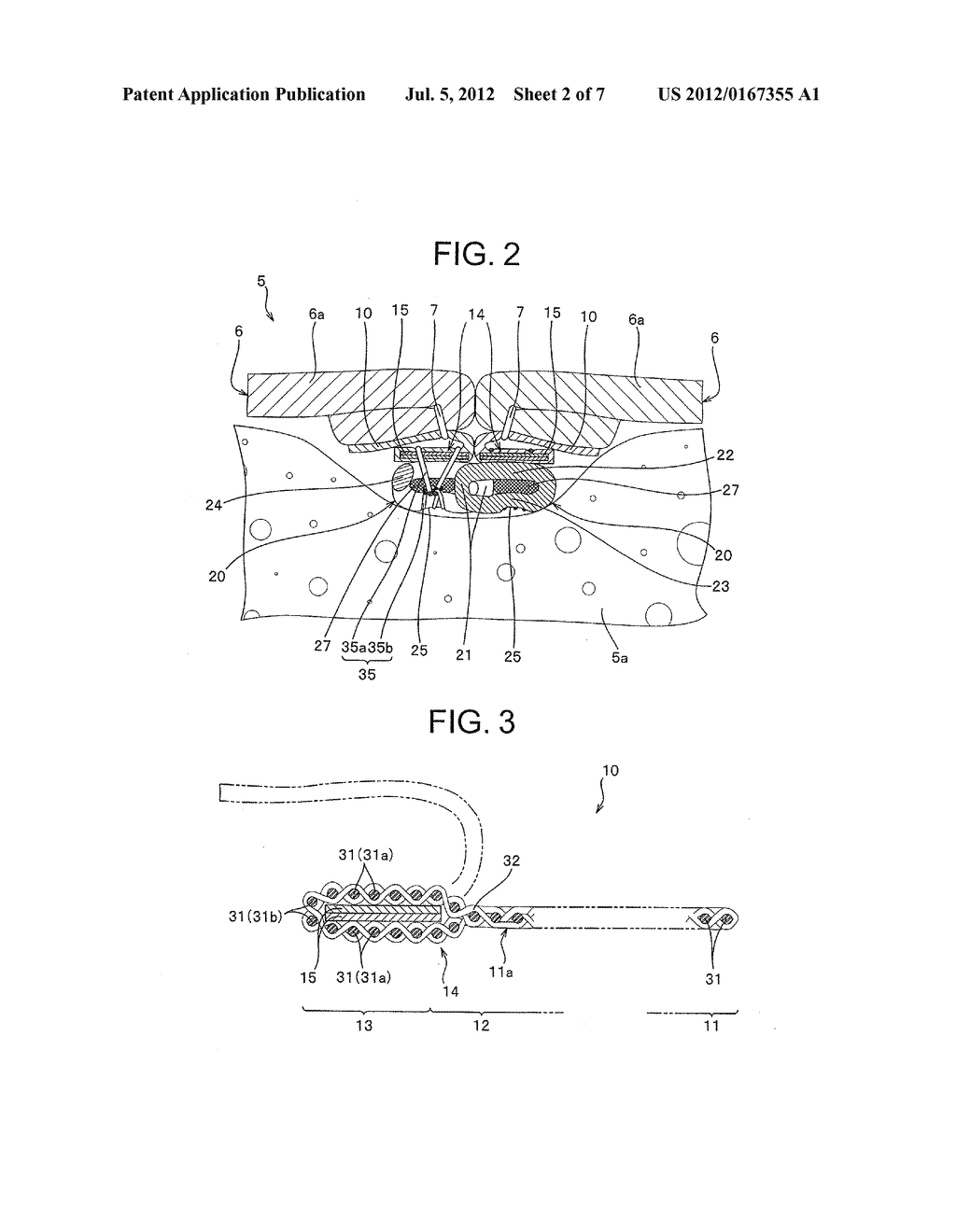 Fastener Stringer for Concealed Slide Fastener - diagram, schematic, and image 03